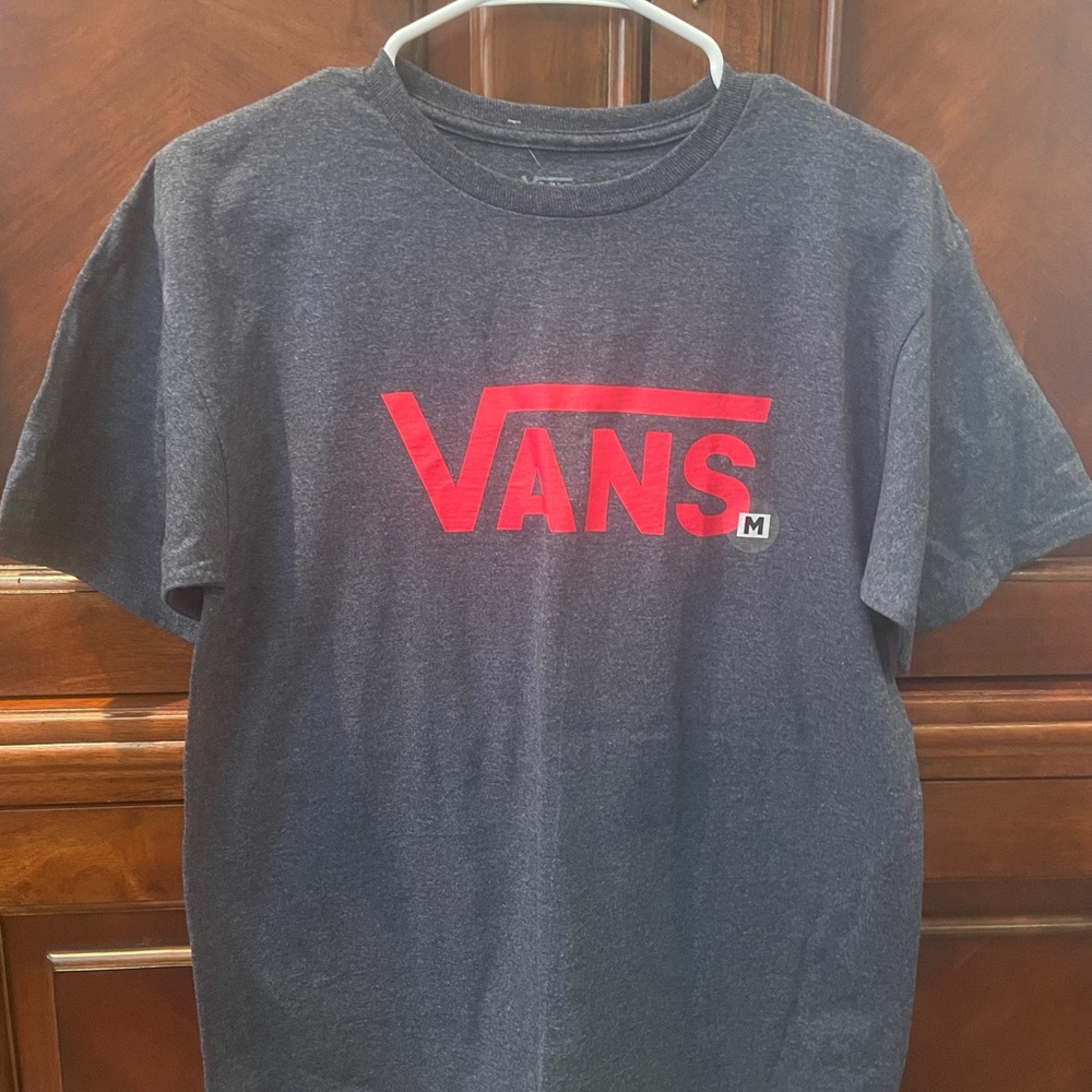 Van’s Logo T-Shirt, Mens Size Medium